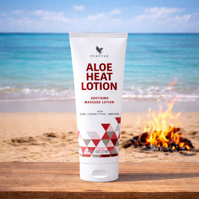 Forever Living Aloe Heat Lotion - Original Brandneu  - 118ml