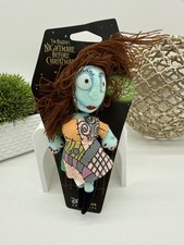 Disney Store Sally Plush Doll on Coffin Card Nightmare Before Christmas Yarn