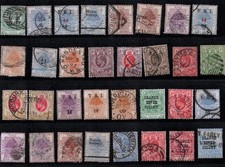 British Orange River Colony Stamp Collection - Variety of Cancels & Shades