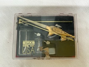 Blinks Wren Model B Airbrush In Original Case, UNTESTED Inc. Airbrush Repair Kit