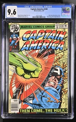 Captain America #230 (Marvel, 2/79) CGC 9.6 WP (CAPTAIN AMERICA vs. HULK)