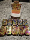 Pokemon TCG: (10) Scarlet & Violet 151 Sealed Mini Tins + Display Case