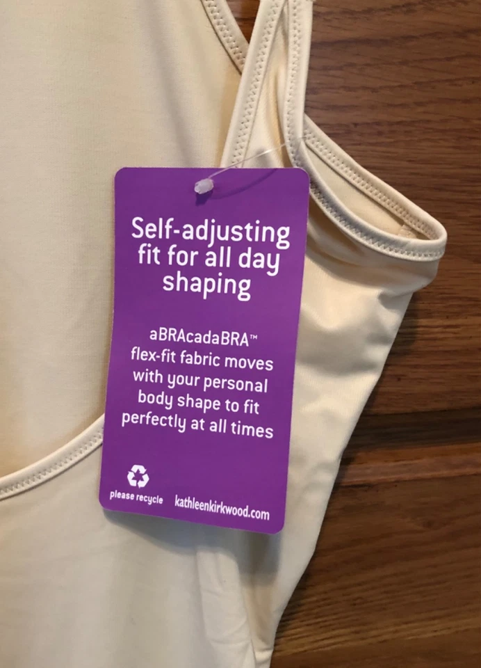 KATHLEEN KIRKWOOD Sz MISSY aBRAcadaBRA Wear Your Own Bra Bodysuit  - Image 4 of 4