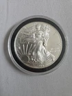 2015 American $1 Silver Eagle  Uncirculated 90% Silver Coin Protective Capsule