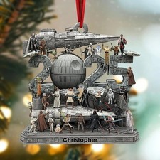 Star Wars Christmas Ornament, Star Wars Family Ornament, Personalized