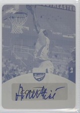 2012 Leaf Base Auto Printing Plate Yellow 1/1 Arnett Moultrie #BA-AM1 Auto 0t3