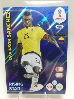 Panini FIFA World Cup Russia 2018, Davinson Sanchez ''Rising Star'' #418 Columbia