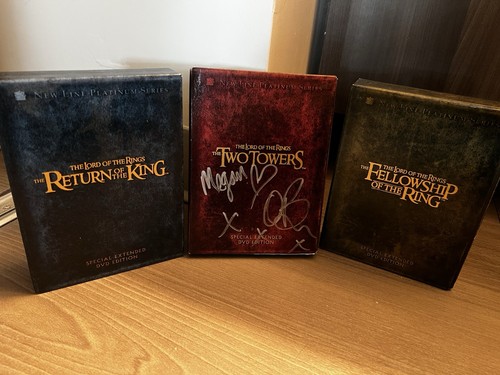 The Lord Of The Rings Legolas Autographed Extended Addition DVDs - Ship Fast 🔥 