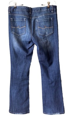 Inc Denim Regular Fit Boot Leg Jeans Dark Wash Size 8 Ex Condition