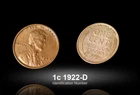 1922-D Lincoln Wheat Cent Penny Unc. BU Red