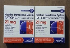 Habitrol Nicotine Transdermal System Patch STEP 1, 21 mg 28 Patches Exp. 05/2027