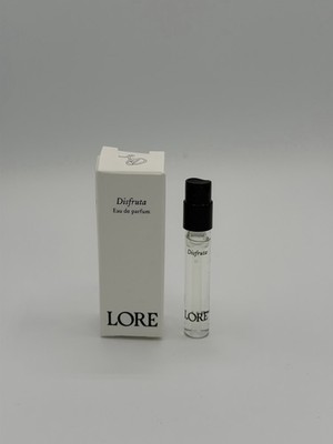 Lore Disfruta Eau de Parfum   1.5ml .05oz   Sample Sprays NIB