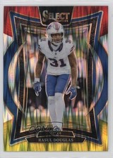 2024 Panini Select Concourse Red & Yellow Shock Prizm Rasul Douglas #89 1a4q