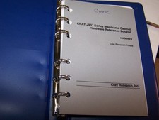 Cray Research J90 Series Mainframe Caninet Hardware Reference Booklet HMQ-250-0