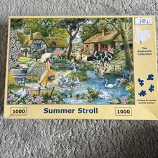 1000 Piece Jigsaw HOP Summer Stroll with unique and varied puzzle pieces