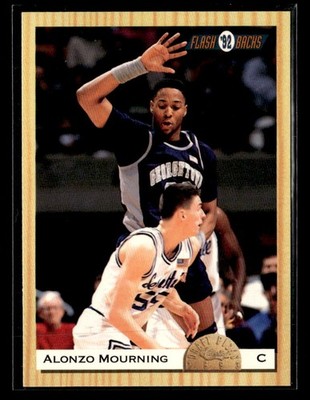 1993 Classic Draft Picks #105 Alonzo Mourning Card