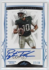 2022 Leaf Trinity Platinum 22/30 Payton Thorne #BA-PT1 Auto v9t