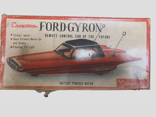 VINTAGE FORD GYRON TIN ICHIDA CRAGSTAN 73269 TOY