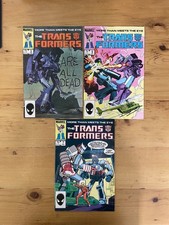 THE TRANSFORMERS # 5-7 ~ MARVEL COMICS 1985 V...