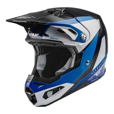 Fly Racing 73-47104S Visor for Formula Helmets - YL/Sm - Prime Blue/White/Blu...