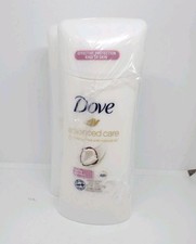 2 Pack Dove Advanced Care Caring Coconut Antiperspirant Deodorant 2.6 Oz