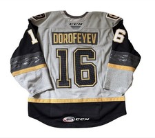 Mic Vegas Golden Knights Hsk Pavel Dorofeyev Team Issued Gray Jersey Size 58