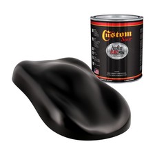 Hot Rod Flatz Black Chassis Satin Urethane Auto Flat Car Paint Quart Only