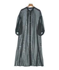 green label relaxing Shirt Dresses Black F 2200685671078