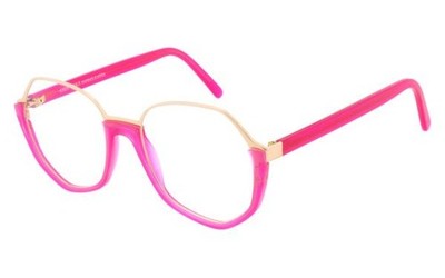 Andy Wolf 5161 04 Damen Brille Metall Quadratisch Pink