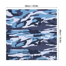 ɪ7Pcs 48x48cm Camouflage Print Fabric Cotton Cloth For DIY Craft Sewing Quilting