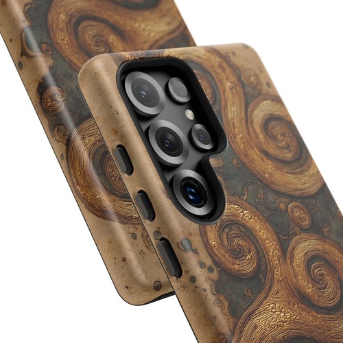 For iPhone | Samsung Galaxy | Pixel Phone Case - Ancient Spiral Aged Parchment - 第 127/239 張圖片