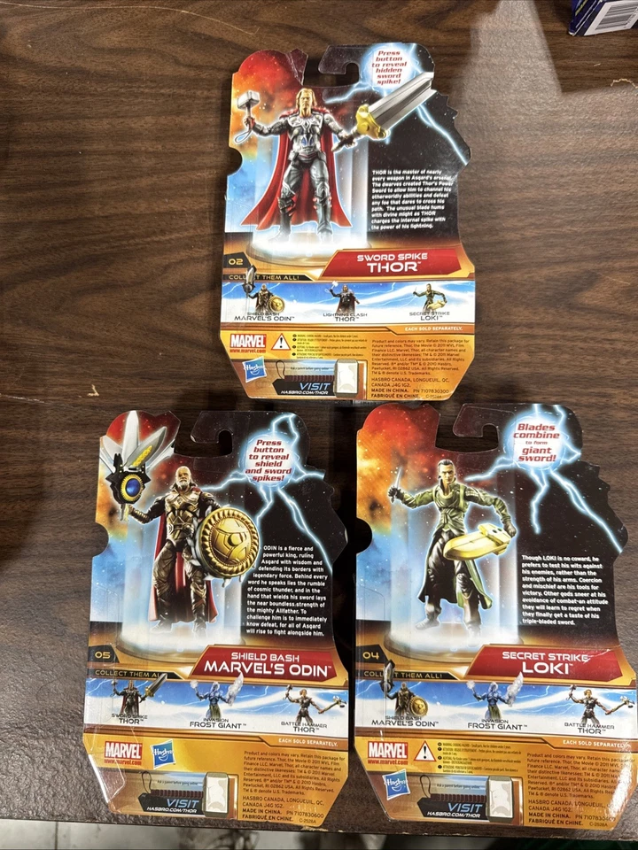 Marvel Studios 批量:Thor The Mighty Avenger THOR、Marvel’s ODIN、LOKI H3 #2 — 第 2/2 张图片