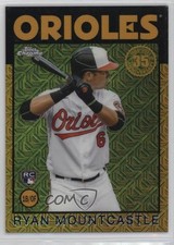 2021 Topps Silver Pack 1986 Chrome Baseball Gold /50 Ryan Mountcastle 0ok8