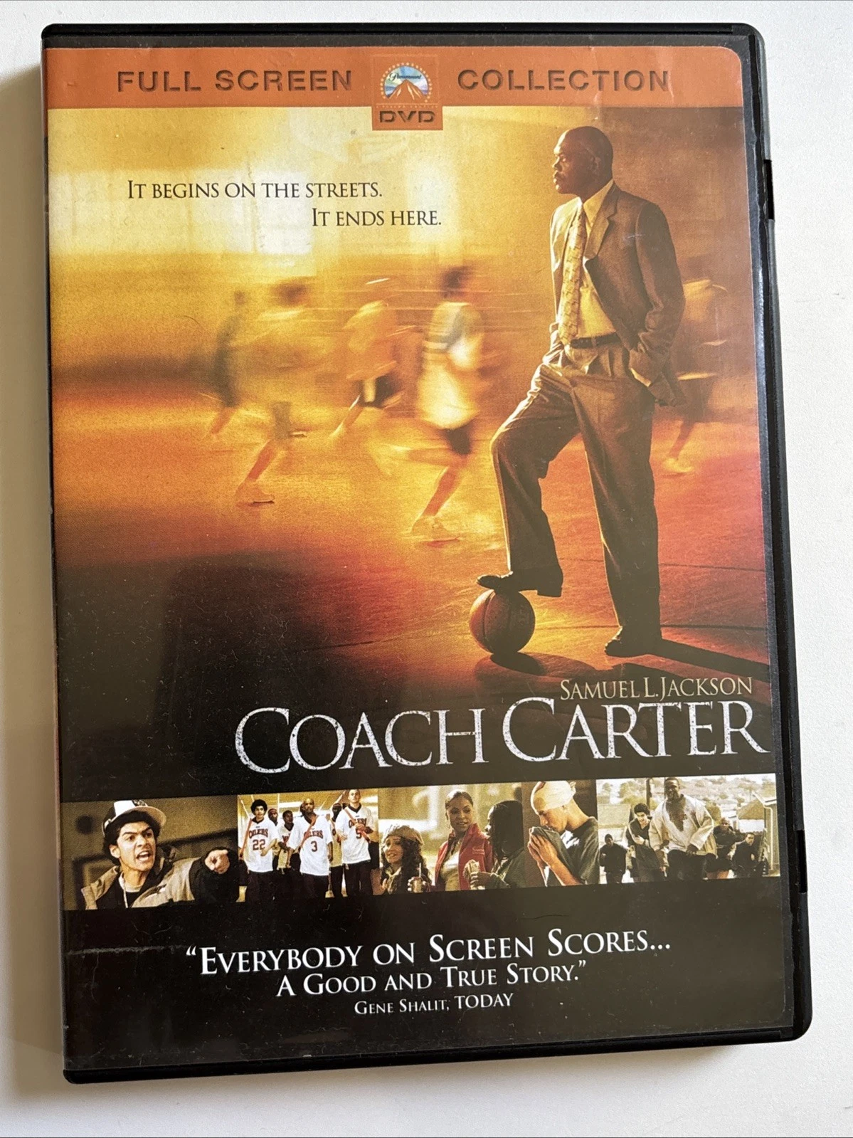 Coach Carter DVD 2005 Samuel L. Jackson Inspirational True Story