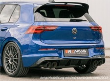 Remus Sportauspuffanlage ab OPF VW Golf 8 R je 2x115mm rund Black Chrome