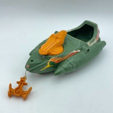VINTAGE MATTEL MOTU Wind Raider Vehicle 9in 1981 Green Orange Masters Universe