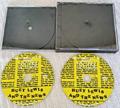 Huey Lewis & The News Media America Up Close 2  CD M&I Radio Show #91-14, 7/1/91