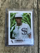 2022 Topps Series 1 Tim Anderson Field of Dreams Photo Image Variation SP #64