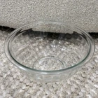 Vintage Pyrex 10" Mixing Bowl 2.5 L 325 Clear Glass Ribbed