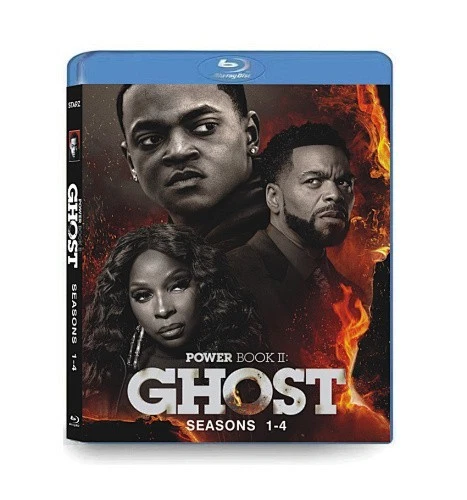 Power Book II Ghost season 1-4:BD 4-Disc All Region New Box Set