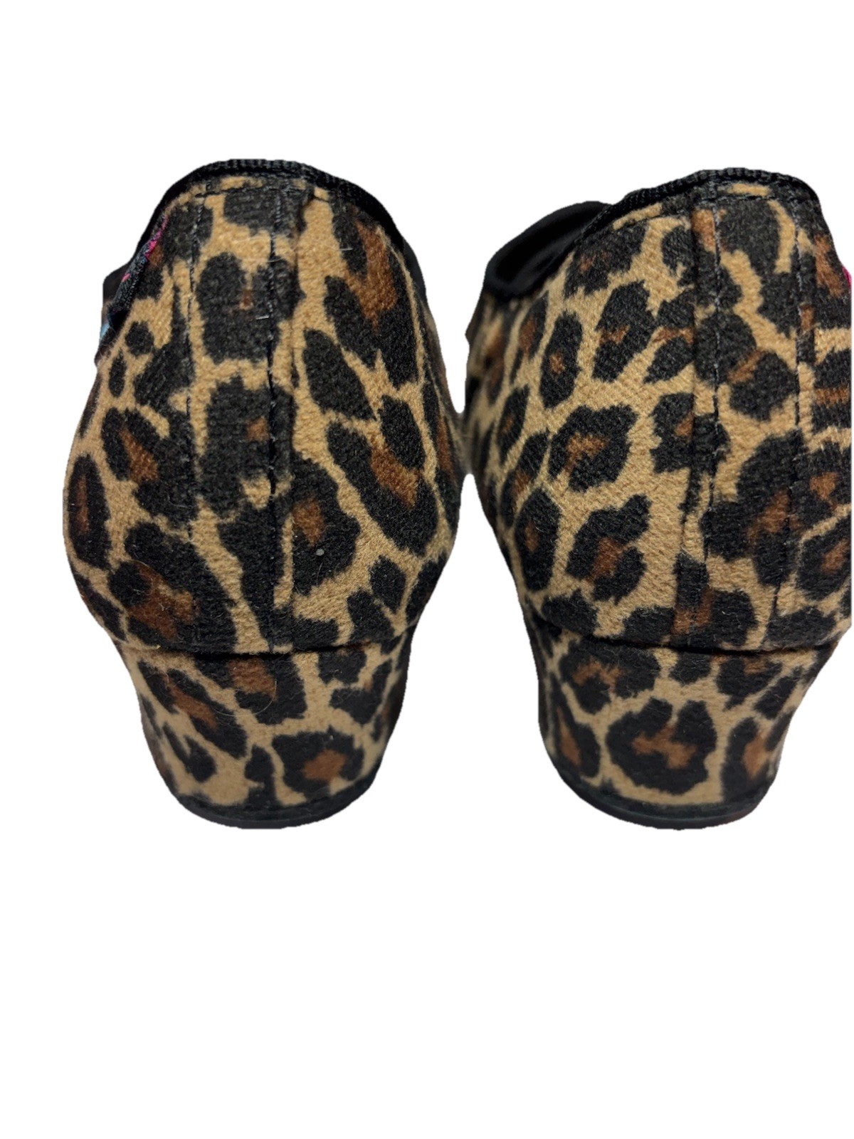 International Heather Split Sole Leopard Dance Sh… - image 3