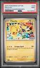 2025 POKEMON SVP EN-SV BLACK STAR PROMO WORLD CHAMPIONSHIPS #225 PIKACHU PSA 9