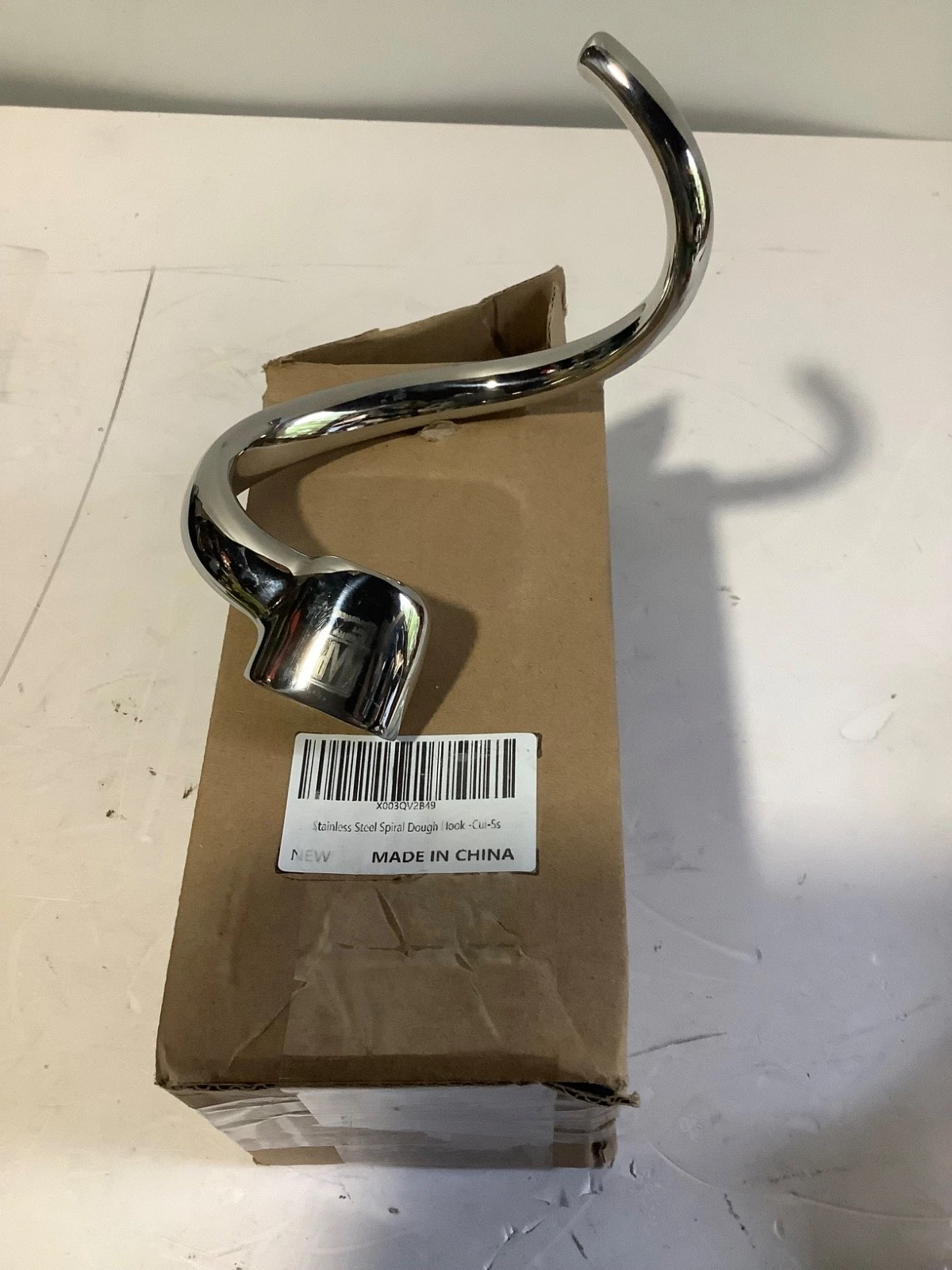 Stainless Steel Spiral Dough Hook for KitchenAid 4.5 & 5QT Tilt-Head Stand Mixer
Opens in a new wind