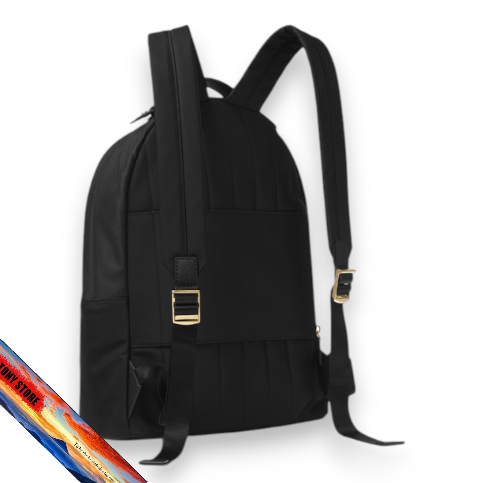 Michael Kors Backpack Black Ladies Free 12x28x40.5cm image 4