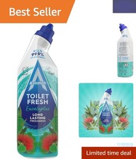 Long-Lasting Eucalyptus Toilet Cleaner Gel, 750ml - Bacteria & Limescale Defense 2.65 per litre