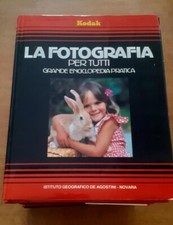 KODAK La Fotografia per Tutti Grande Enciclopedia Pratica De Agostini completa 