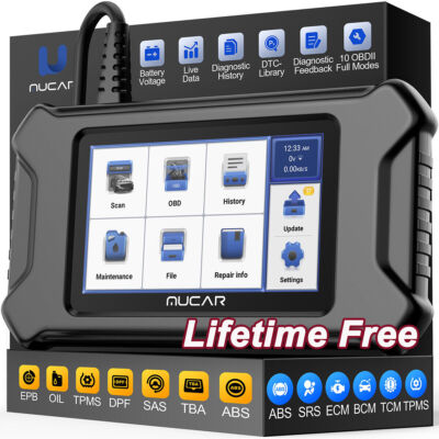 2026 MUCAR CS6 Profi Auto Auslesegerät KFZ OBD2 Diagnosegerät Scanner ABS BCM DE
