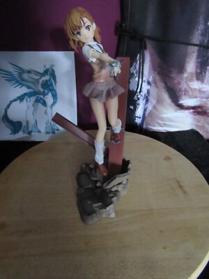 Anime Figur, Mikoto Misaka aus A Certain Scientific Railgun 24 cm