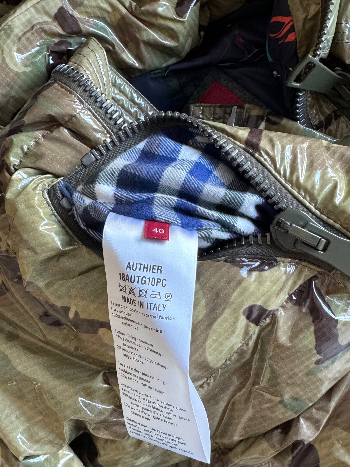 Authier Unisex Camouflage  Ski  Jacket Sz. image 10