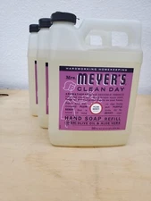 Mrs. Meyer's Clean Day Organic Plum Berry Scent Hand Soap Refill 33 oz Sealed !